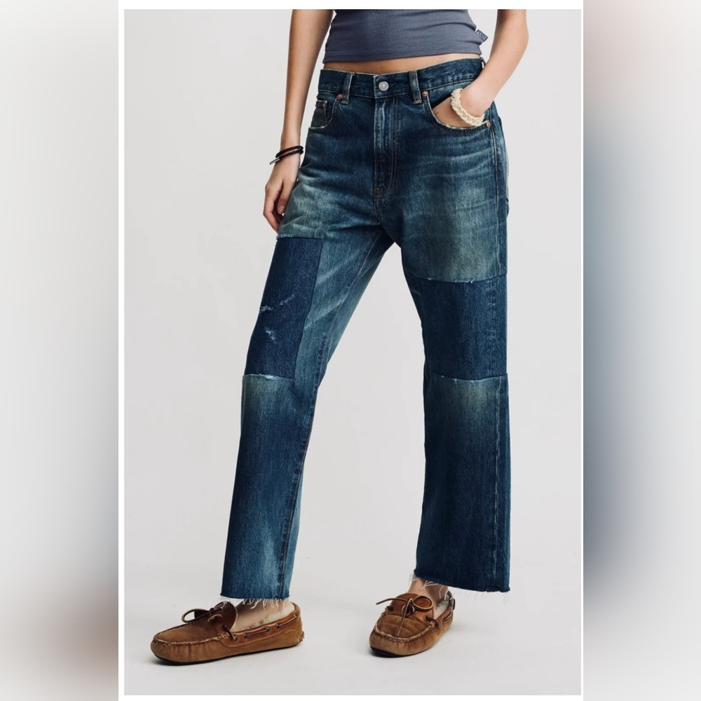*NWT* Denimist Lucy Boyfriend Jeans in Esher Blue - Picture 10 of 11